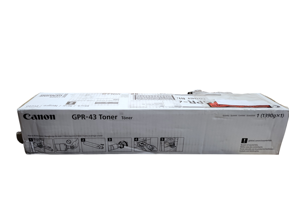 SEALED Canon Genuine Black Toner Cartridge GPR-43 Q!