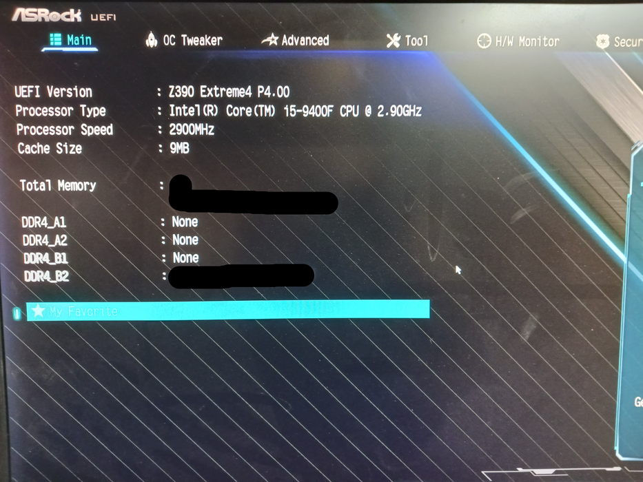 ASRock  Z390 Extreme 4 Motherboard & Intel i5-9400F No I/O Shield