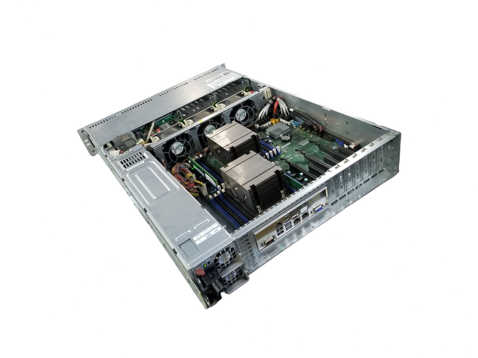Supermicro 825-7 X10DRi-T 2x Xeon E5-2650v3 @2.30GHz 32GB DDR4, AST2400 IO