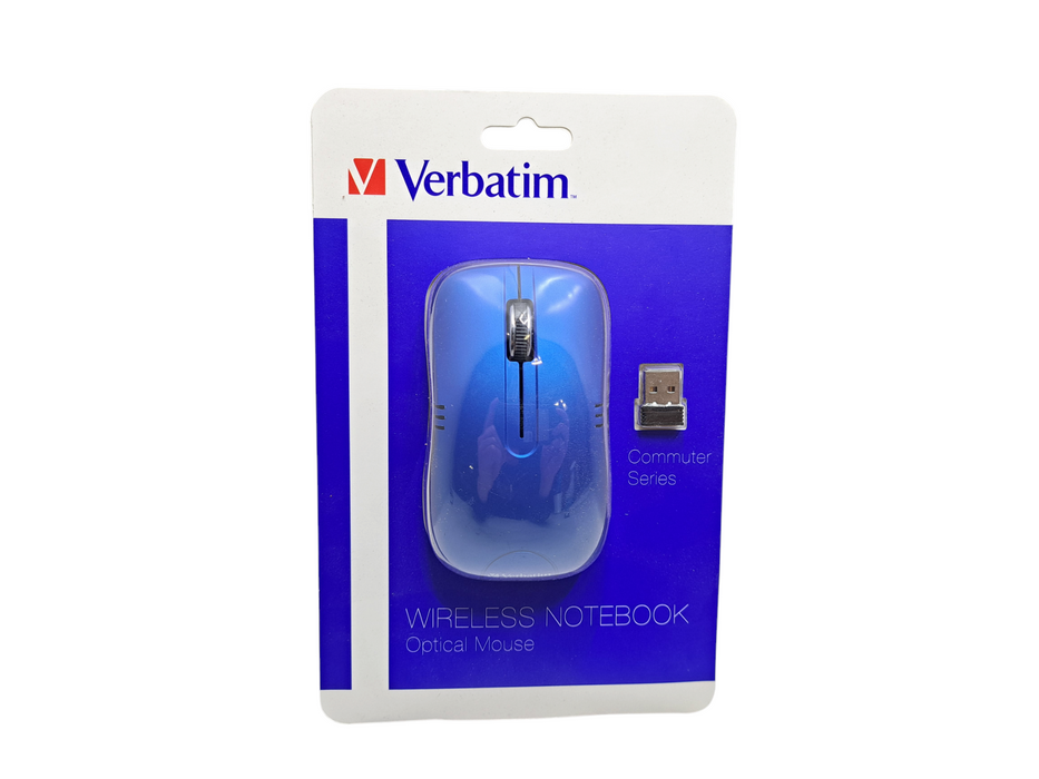 Verbatim Wireless Notebook Optical Mouse Commuter Series ( New ) )