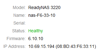 Netgear Advanced Network Storage RNR-12A RN3220 NO HDD !