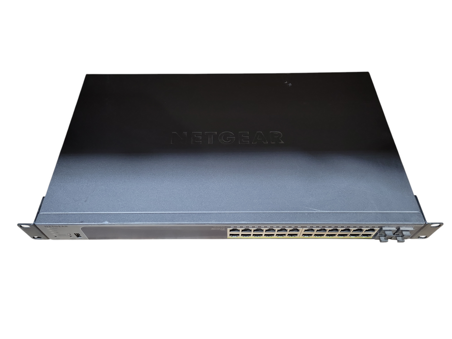 Netgear 24-Port Gigabit PoE+ Smart Managed Switch w/ 4xSFP - GS728TPP !