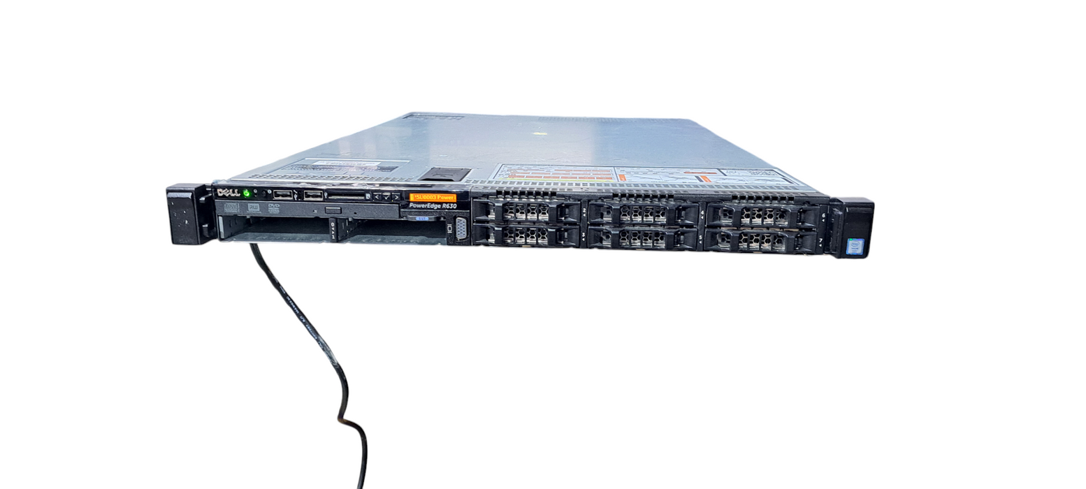 Dell R630 1U 8x 2.5" |2x Xeon E5-2637 v3|16GB DDR4|10G NIC|H730 Mini|2x750W