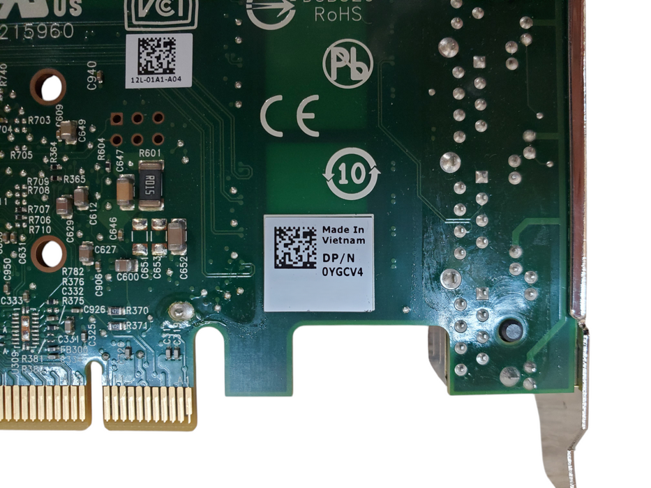 Dell TMGR6 Broadcom 5719 Quad Port 1Gb Ethernet Gigabit PCIe Network Card