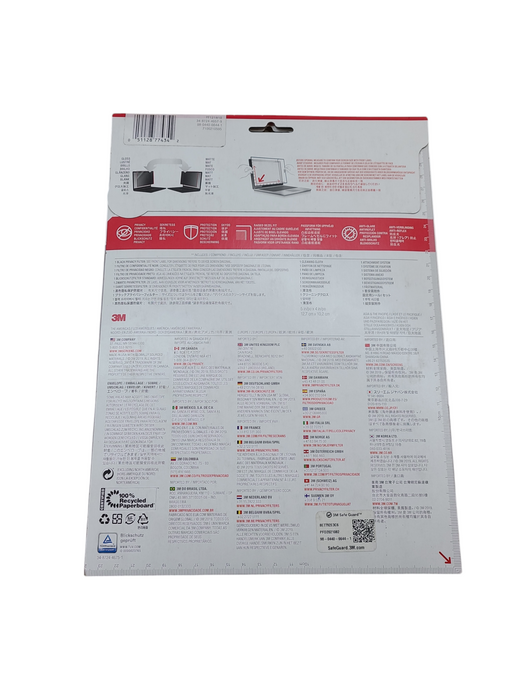 3M Black Privacy Filter for 12.1" Monitors Q