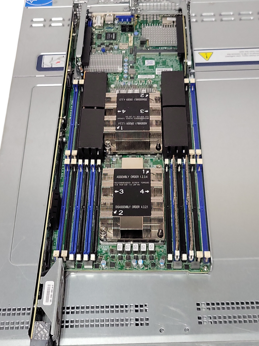 Supermicro/Nutanix CSE-217/NXS2U4NS24G600 2x Xeon Gold 5120 64GB 2x PSU _