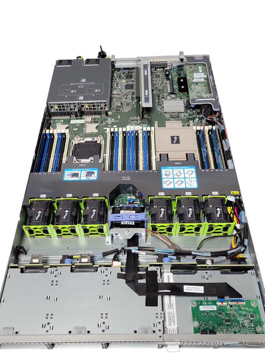 Cisco USC C220 M4 1U server, 1x Xeon E5-2620 v3 2.40Ghz 32GB DDR4 2x PSU 2.5" _