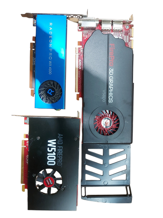 Lot 3x Assorted Graphic Cards