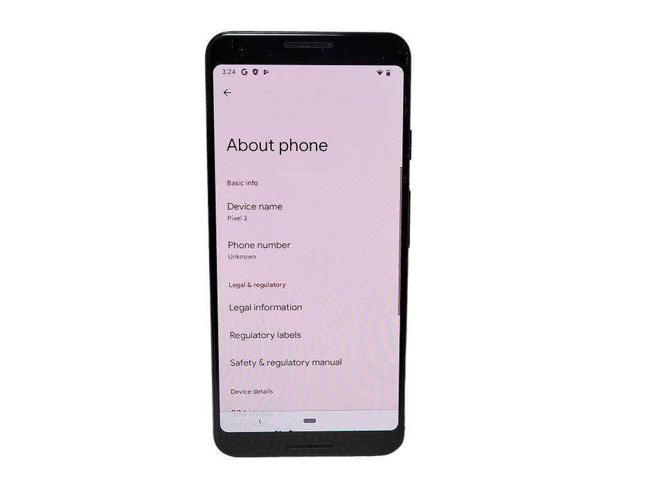 Google Pixel 3 64GB READ Q$