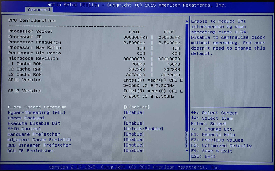 Supermicro 10DRT-H 4xNode Server 2U 12x3.5", 8x Xeon E5-2680v3, 128GB DDR4 Q