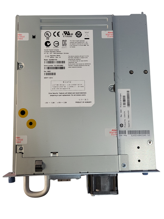 HPE HP StorageWorks MSL2024 Tape Library w/ 2x HP LTO-6 Ultrium 6250 SAS Tape Drive AQ288D#103 $