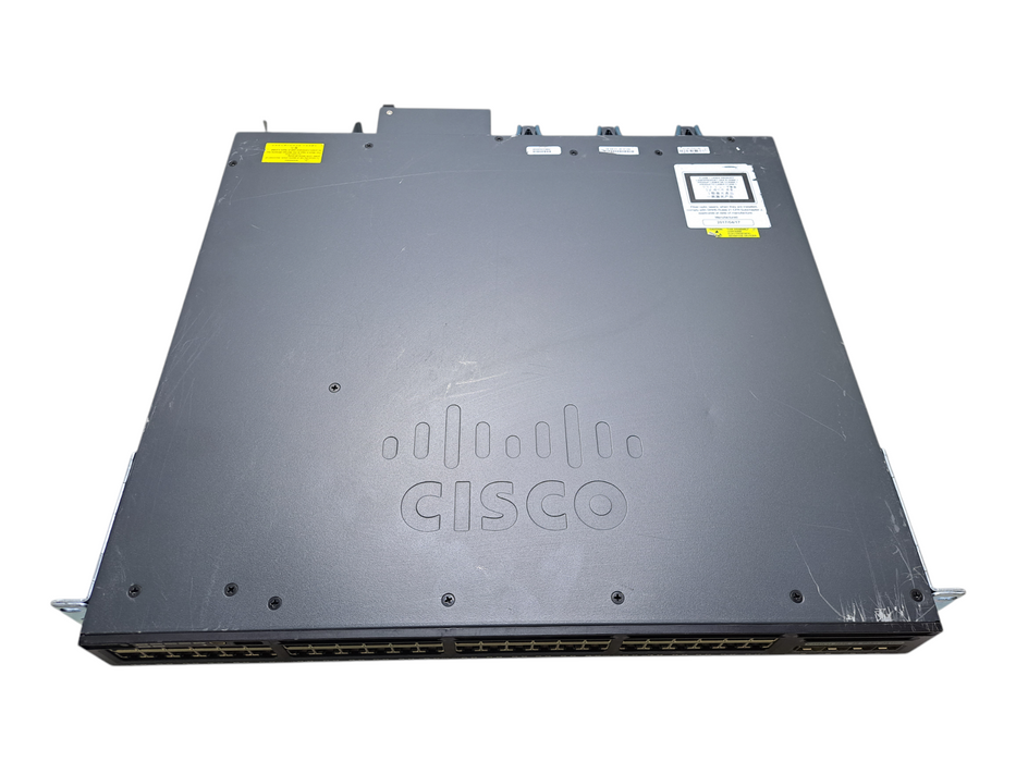 Cisco WS-C3650-48FD-S V05 | 48x Gigabit PoE+, 2x10G SFP+ Switch w/ 1x 1025WAC