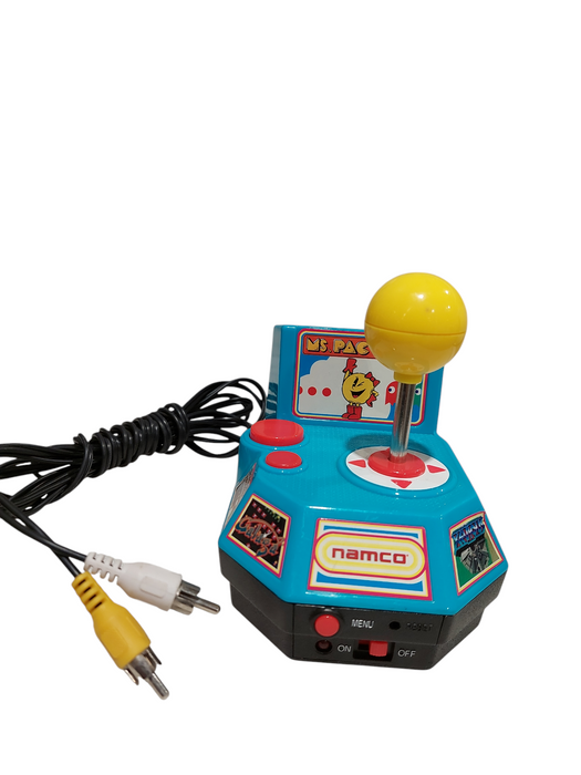2004 Jaxxs Namco Ms.Pac-Man , Galaga 5 in 1 Plug n Play Tv Games =