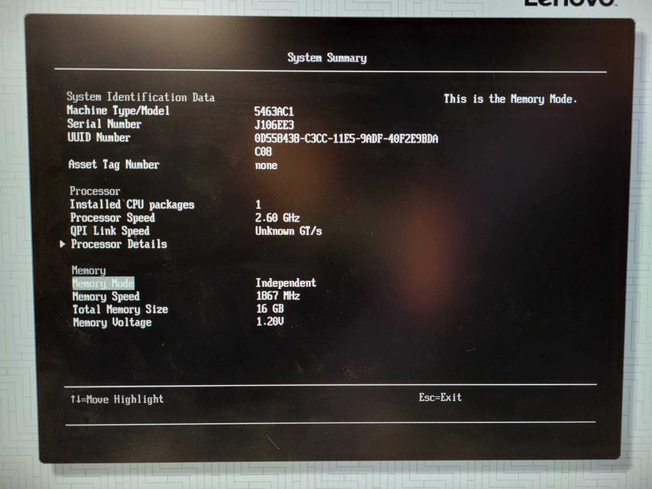 Lenovo System X 3550 M5 Xeon E5-2640 v3 @ 2.6Ghz 16GB RAM Avago MegaRAID $