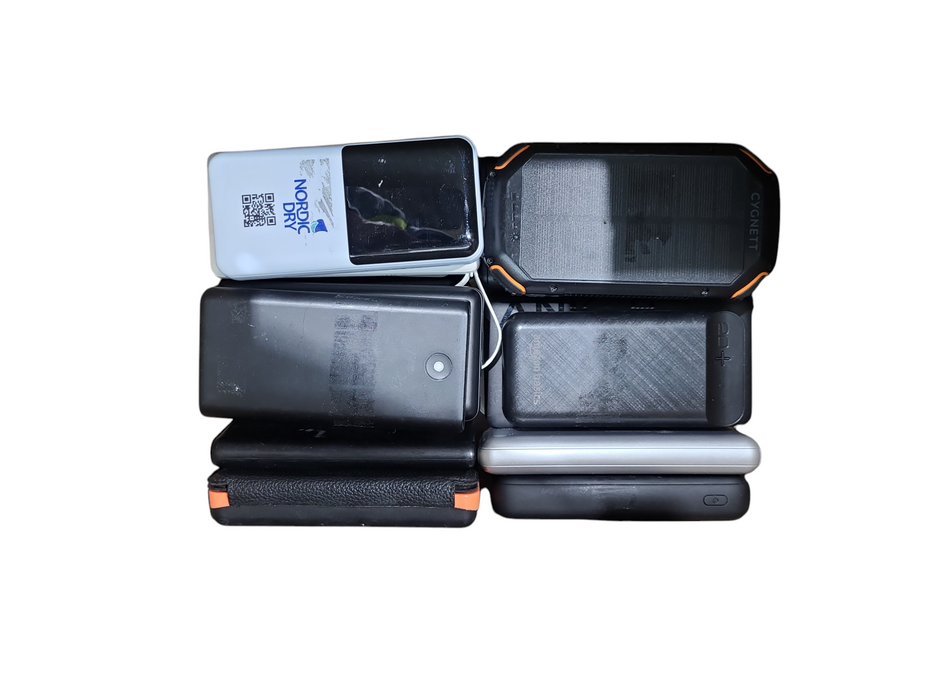 Lot 17x Assorted 20,000mah Power Banks