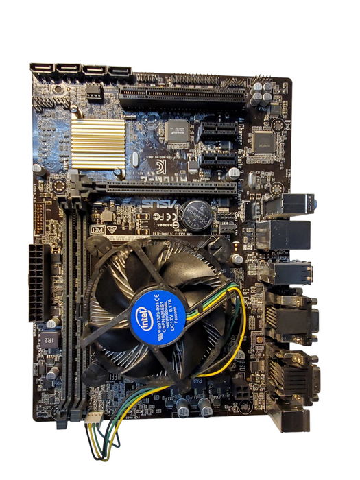 ASUS H110M-C Motherboard, Intel i5-6th generation CPU, test and working