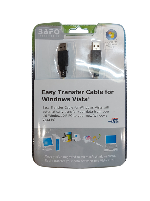 Lot 6x Bafo Technologies USB to USB 2.0 8ft Cable Type A Male 5mA BF-7313