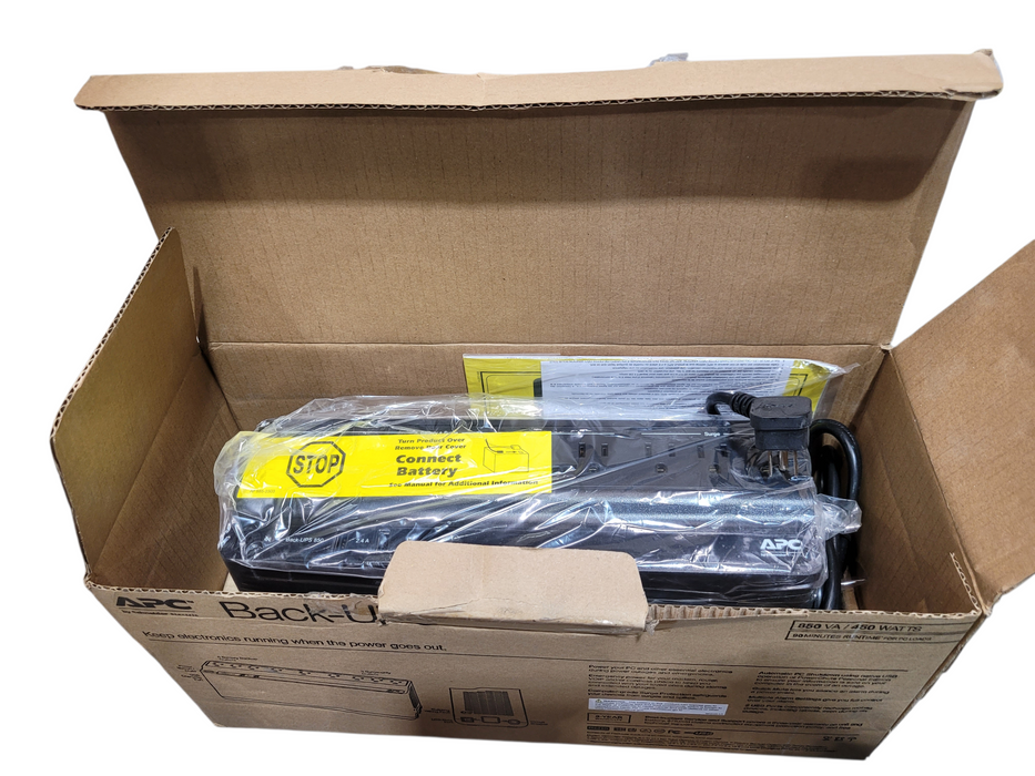 APC Back‑UPS ES 850VA (BE850M2) with 2 USB Charging Ports