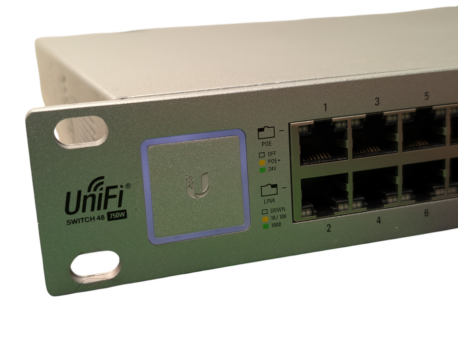 Ubiquiti UniFi Switch 48 750W US-48-750W PoE Network Switch Please READ  -