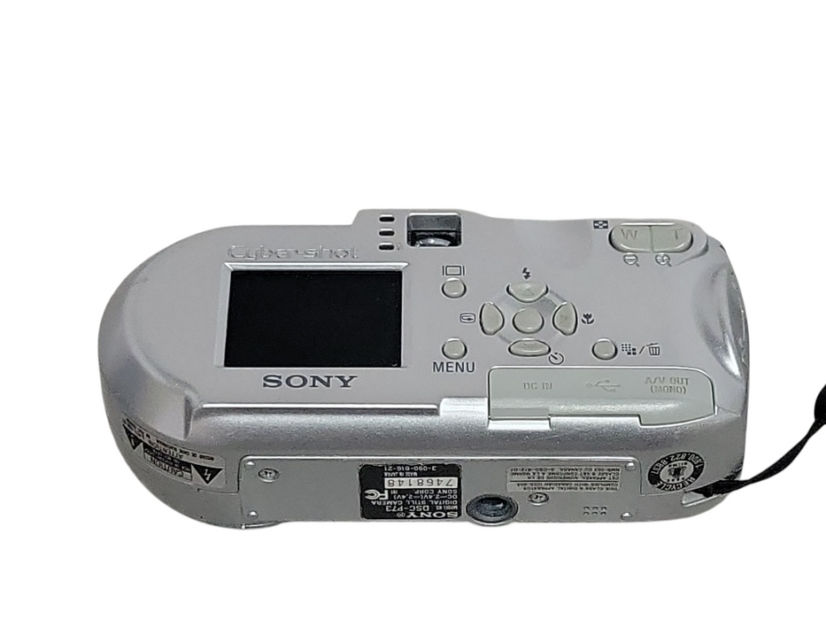 Sony Cyber-shot DSC-P73 4MP Digital Camera, No battery/SD Card, READ _