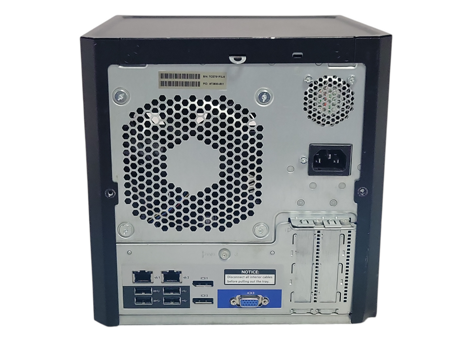 HPE ProLiant MicroServer Gen10 AMD Opteron X3216 1.6GHz CPU 8GB RAM  _