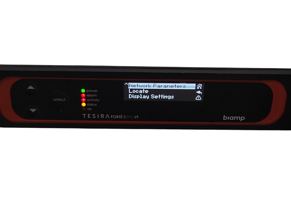 Biamp Systems Tesira FORTE DAN VT Digital Signal Processor, READ _