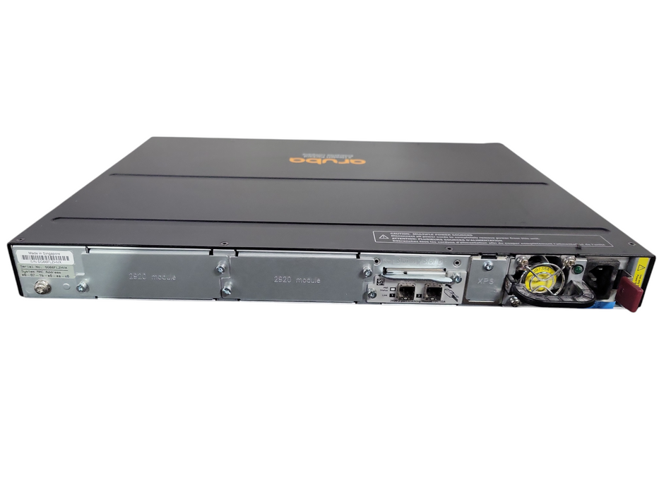 HP J9729A Aruba 2920-48G-POE+ Switch / J9733A Module &  1x PSU !