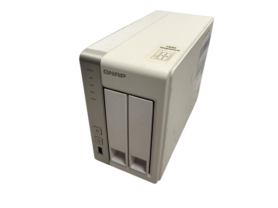 QNAP TS-231 SATA 2-BAY PERSONAL CLOUD NAS SERVER w/ 1x 3TB HDD $