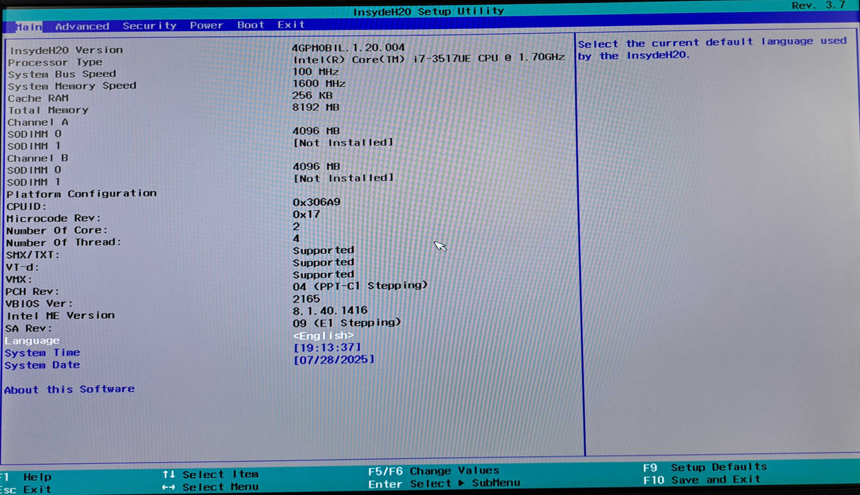 Matrox 4GPMI7M8DA 4Sight GPm Industrial Machine 9-36VDC i7/8GB Ram | No HDD