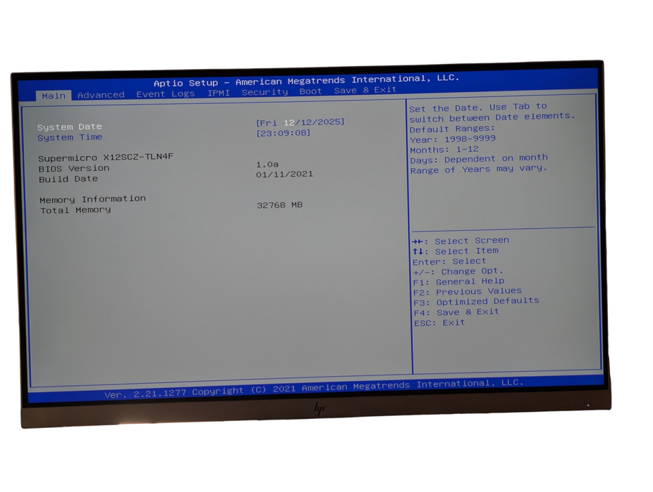 Custom Server Supermicro X12SCZ-TLN4F Intel Core i5-10400 32GB RAM  -
