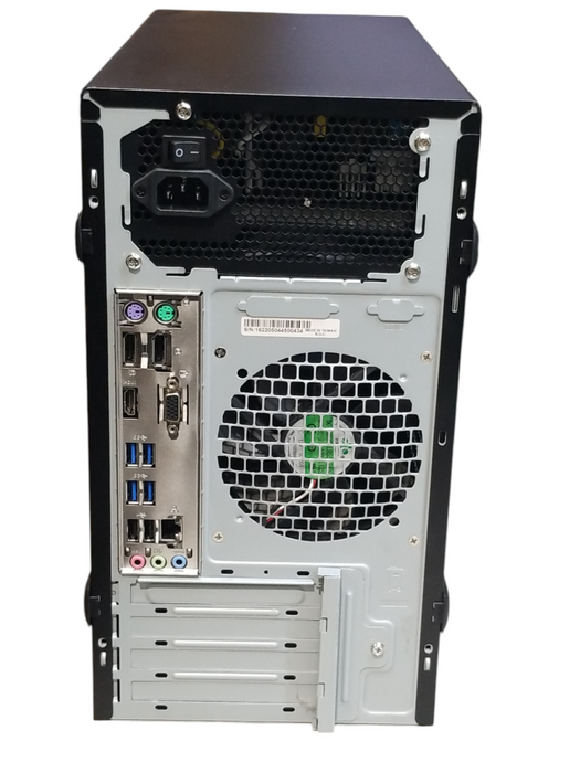 Generic Tower w/ Asus Pro B460M-C Intel i5-10400 CPU 2.90GHz 8GB RAM No HDD