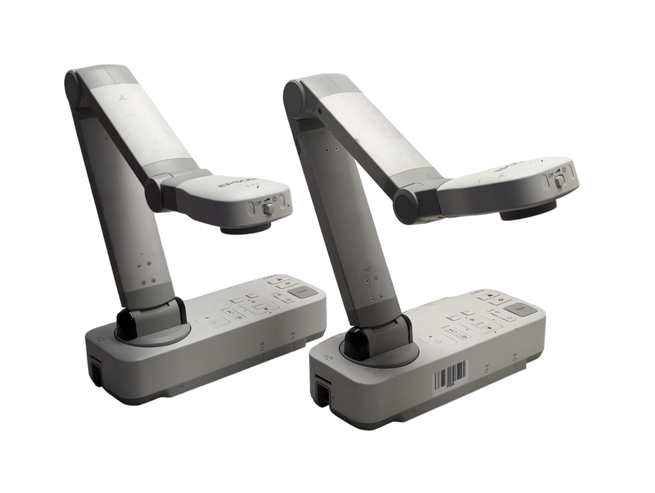 Lot of 2x Epson ELPDC12 Live Presentation Document Camera  -