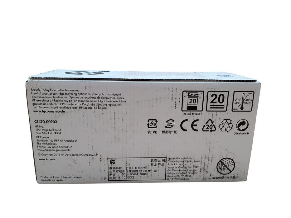 NEW - HP CF470XC Black LaserJet Toner Q