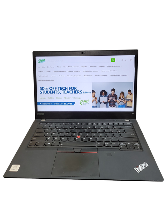 Lenovo ThinkPad P14s i7-10510U @1.8Gh QUADRO P520 GPU 16GB RAM 256GB SSD ! Lap200