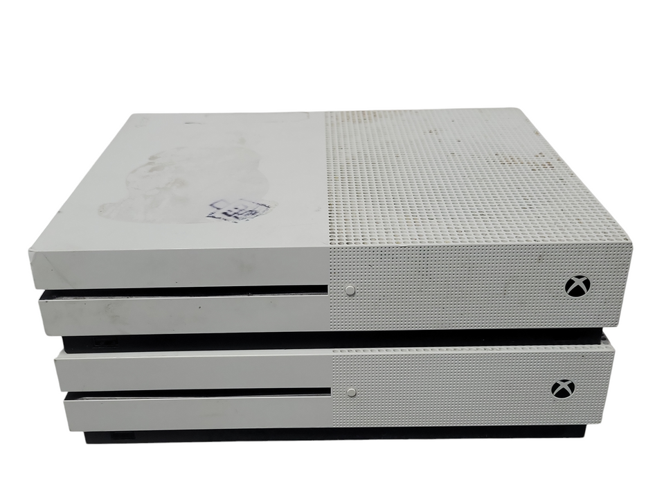 Lot of 2x Microsoft Xbox One S Console Only Model 1681  _