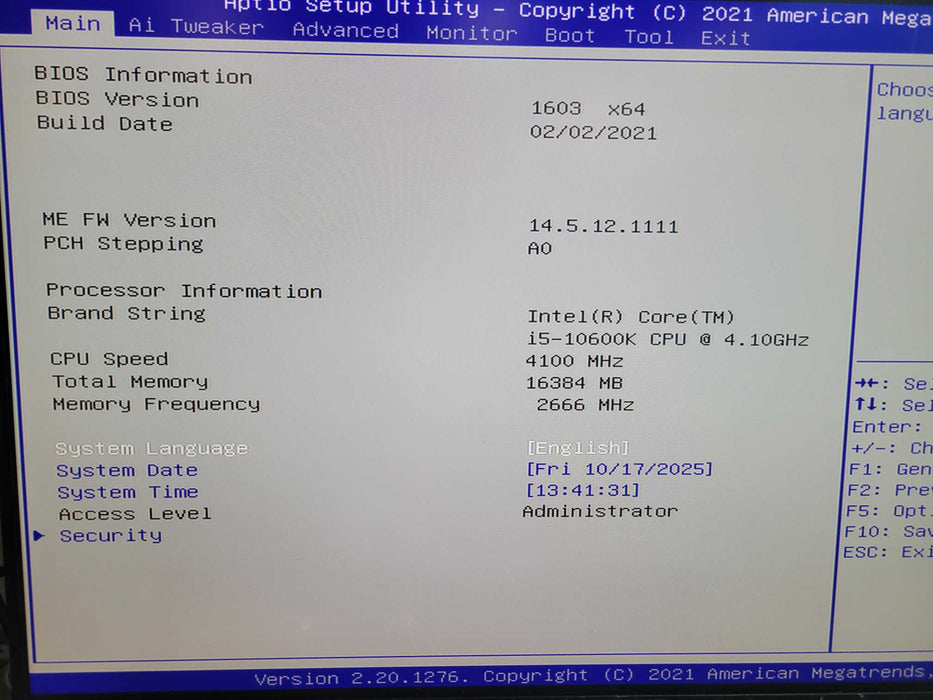 ASUS Custom PC - Core i5-10600K ASUS Pro B460M-C 16GB DDR4 NO HDD 350W PSU %