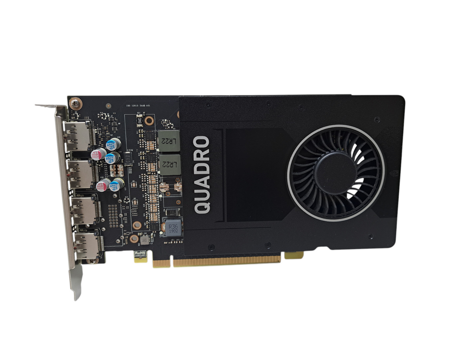 NVIDIA Quadro P2000 5GB GDDR5 Graphics Card | 4x DisplayPort )