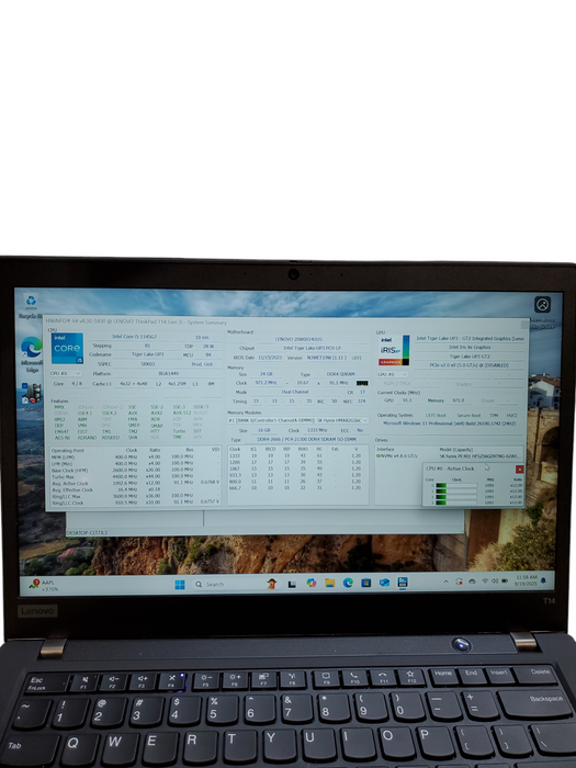 Lenovo ThinkPad T14 i5-1145G7 24GB RAM 256GB SSD 14" FHD LAPTOP  Lap200