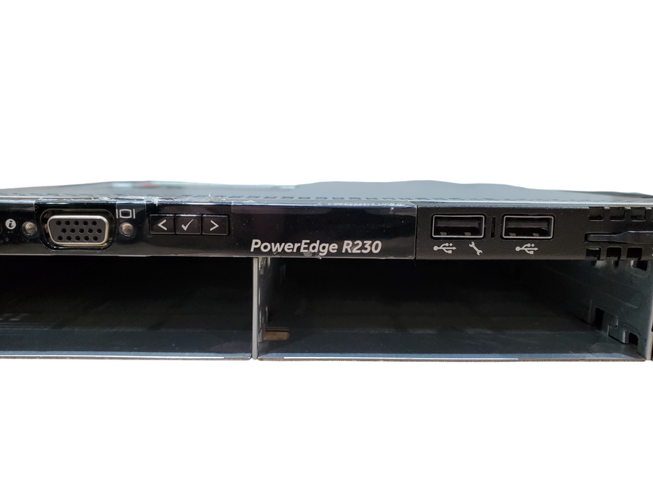 Dell PowerEdge R230 - Xeon E3-1230 v5 4GB DDR4 H330 - No HDD