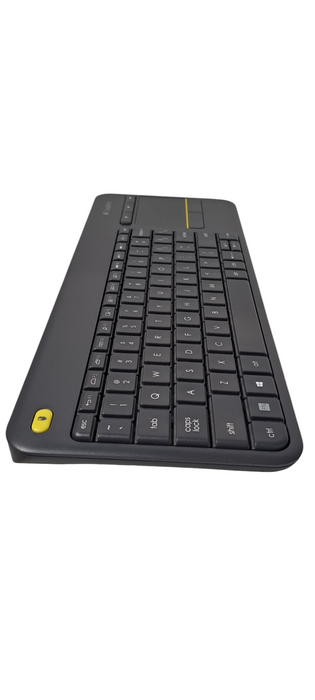 Logitech K400 Plus Wireless Keyboard & Touch Pad W/ USB dongle Q
