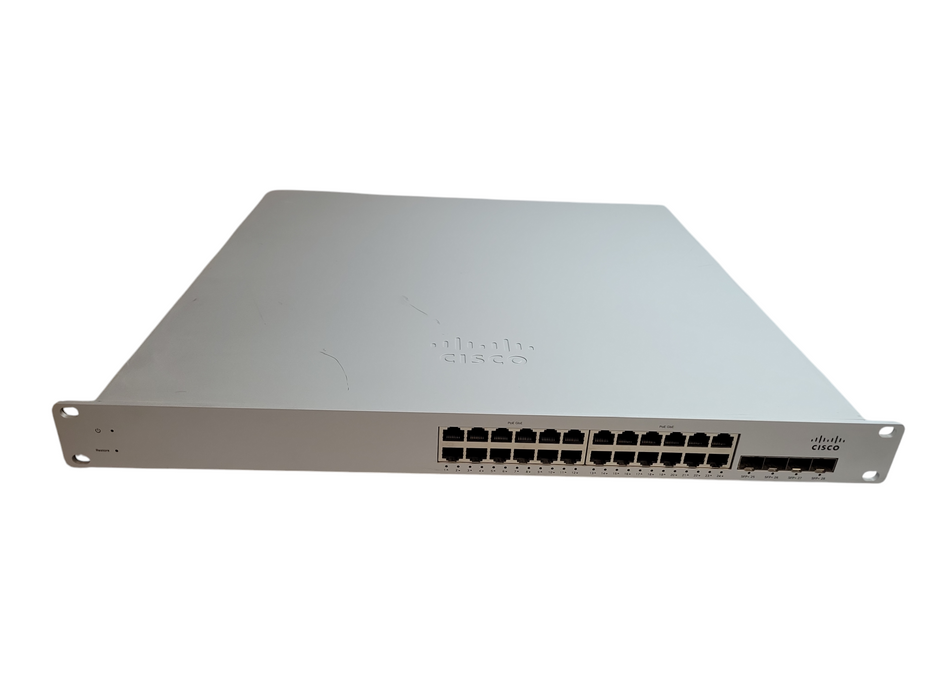 Cisco Meraki MS320-24LP-HW 24-Port 1GbE Ethernet Switch [UNCLAIMED] %