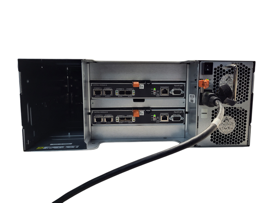 Dell Equallogic PS6210 E05J ISCSI SAN Storage /w 2x Control Module 15 TF9FX $