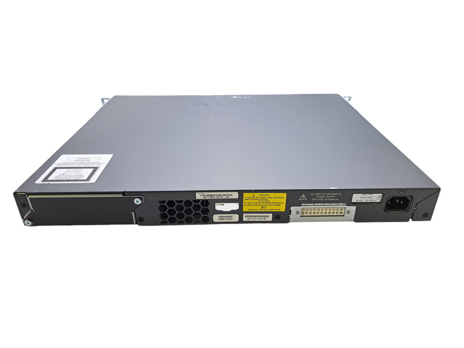 Cisco WS-C2960X-48LPS-L V03 | 48-Port Gigabit PoE+ 370W Switch | 4x SFP