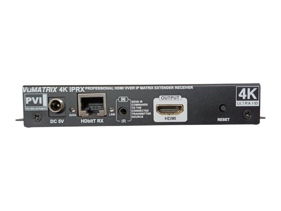 PVI VUMATRIX-HD60-4K30-RX-4K HDMI OVER IP Receiver Only Q