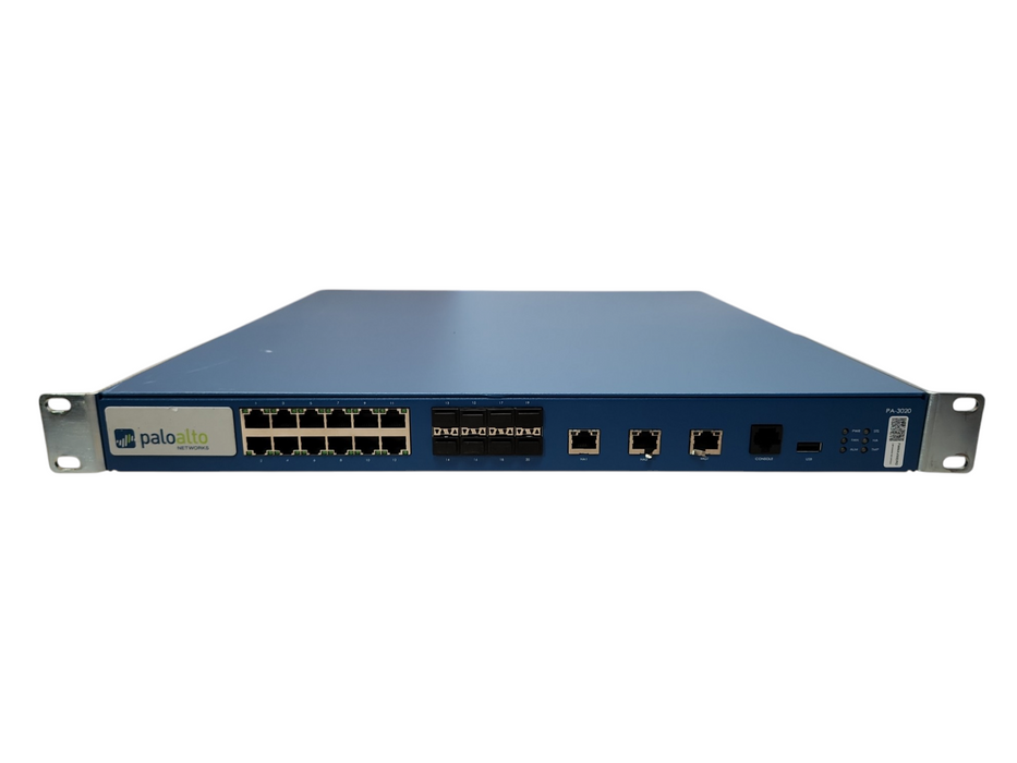 Palo Alto PA-3020 | Enterprise Firewall Security Appliance, Factory Reset