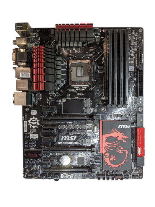 MSI Z87-GD65 Gaming ATX Motherboard | LGA1150 | 32GB DDR3 | No CPU |