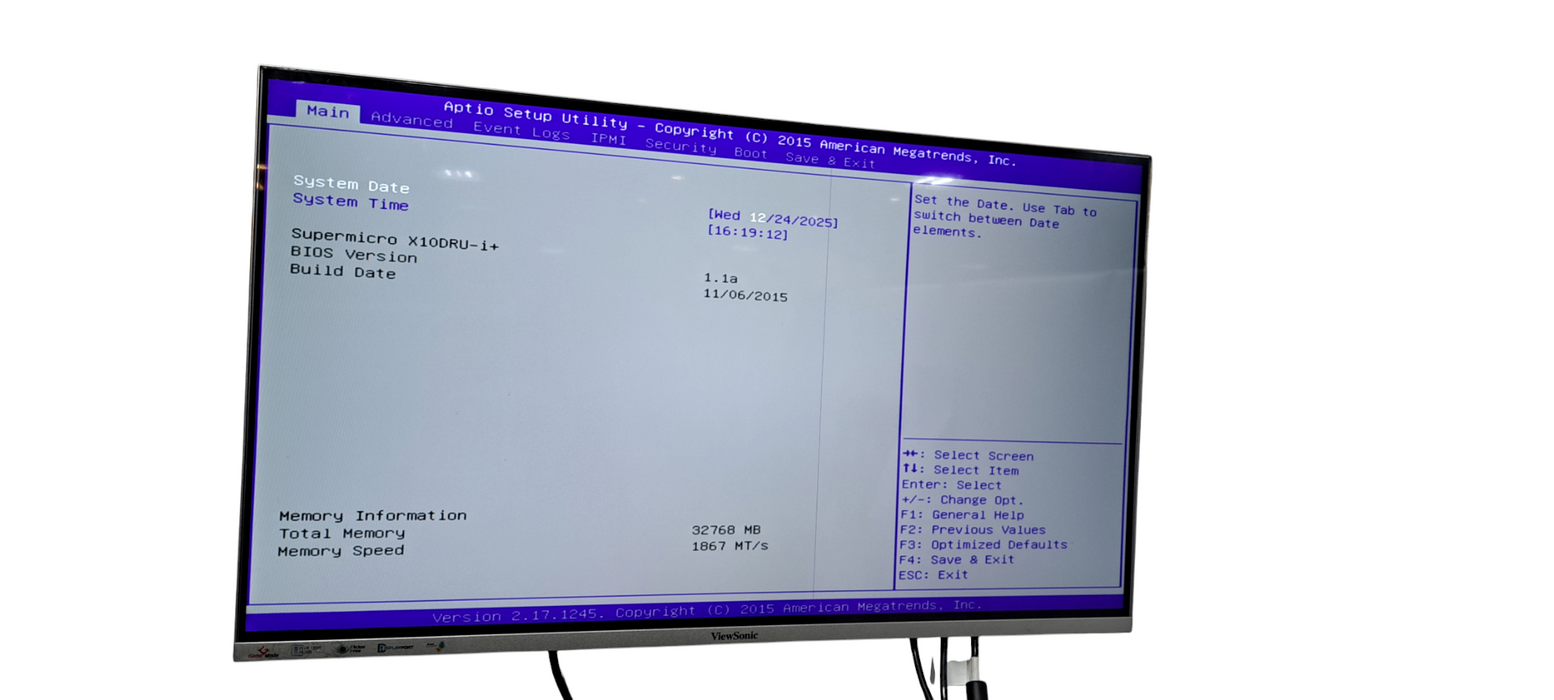 Supermicro X10DRU-i+ 2x Xeon E3-2630 v3|32GB RAM DDR4|No HDD|2x750W