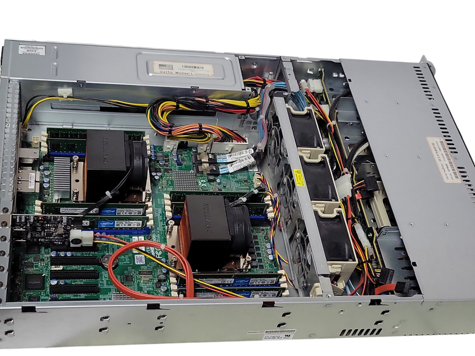 Supermicro X9DRD-7LN4F 2U, 2x Xeon E5-2620v2 2.10GHz, 48GB, SAS2308-IR _