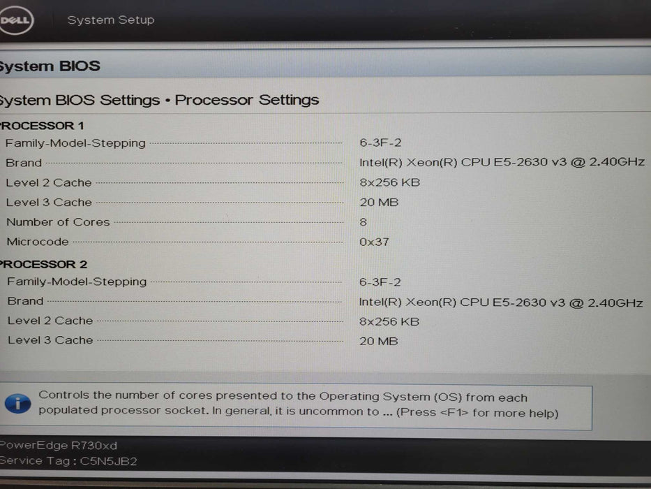DELL PowerEdge R730xd 3.5" E5-2630 v3 @ 2.4GHz 32GB RAM H730P mini 2x PSU !