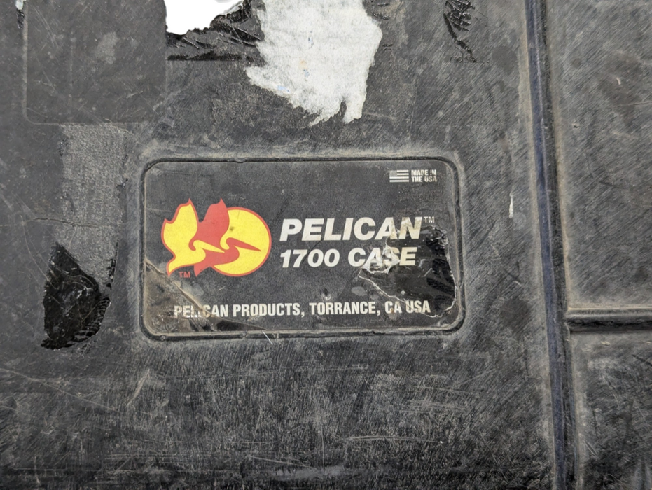 Pelican 1700 Roller Case For Hunter, Shooters Or Electronics -